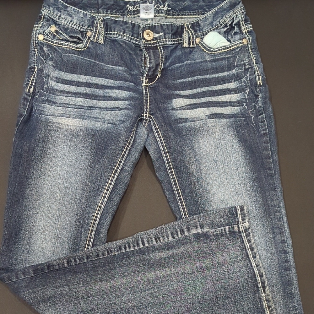 Maurices Blue Boot Cut Jeans with Classic Wash
